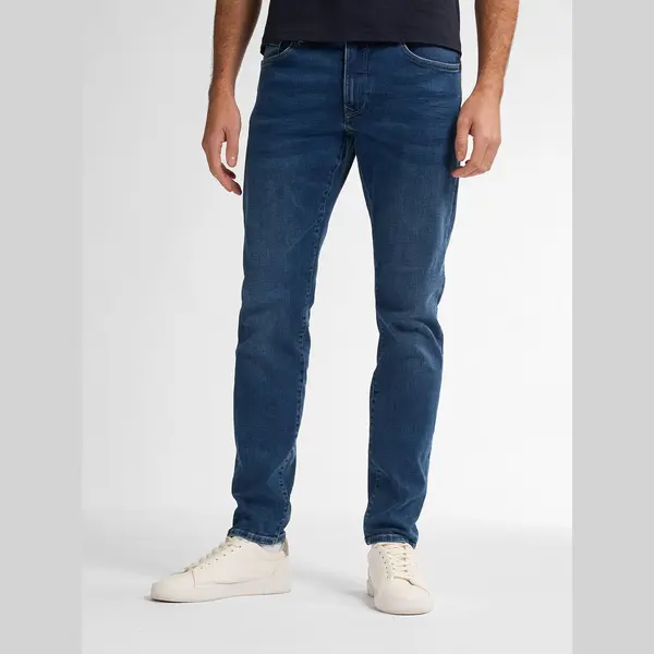 Petrol Industries Herren Jeans Slim Fit Seaham Classic - Jeanshose - Denim - Herrenbekleidung - Blau - W28L34 thumbnail