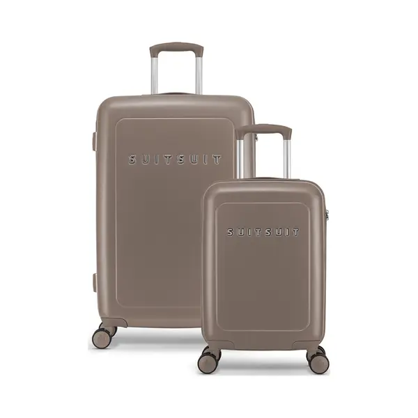 Suitsuit Kofferset 2 Delig - Reiskoffer Groot - Handbagage Koffer - Koffer Set - Veilig Tsa Cijferslot - Reiskoffer Set - Reiskoffer Met Wielen - thumbnail