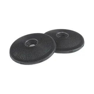 AllSpares Koolstoffilter (2st.) Voor Afzuigkappen Geschikt Voor O.a. Aeg-Electrolux Type 190 / ECFB02ST / ECFBLL01 En Boretti KF801 (Ø190mm)