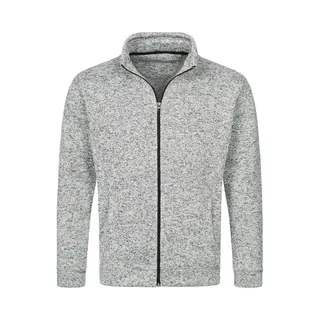 Stedman Fleece Vest Premium Licht Grijs Voor Heren - Outdoorkleding Wandelen/camping - Vesten/jacks Herenkleding S