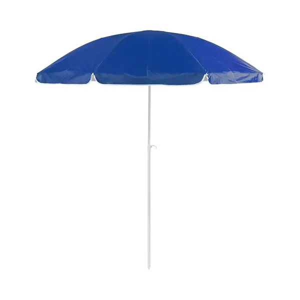 Makito Strand/tuin Parasol Verstelbaar - Blauw - Nylon - 200 Cm - Uv Bescherming thumbnail