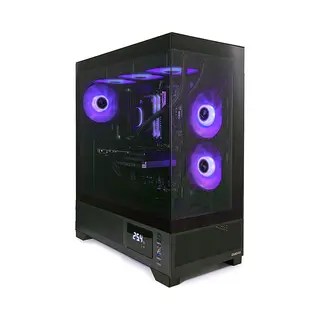 LalaShops Intel Power 6-Core Game Pc - I5 12400 - Rtx 3050 6GB - 1TB M.2 - 16GB Ram - Wifi - Gamdias Atlas M1