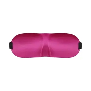 New Age Devi - Premium Silk - 3D Deluxe - Sleep Mask - Mask Eye - Rose Wordt Premium Silk - 3D Deluxe - Sleep Mask - Eye Mask - Roze