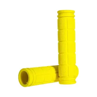 New Age Devi - Fietshandvatten Stuur Grips Anti-Slip Fiets Handvat Bar Grips Rubber Geel