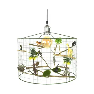 Hanglamp Dieren-Jungle Lamp-Lamp Jongenskamer-Kinderhanglamp-Ø40 Cm. By Olivier&Sofie