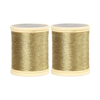 Draad Op Rol - 2x - 40 Meter - Metallic - Hobbydraad - Hobby/knutsel Touw