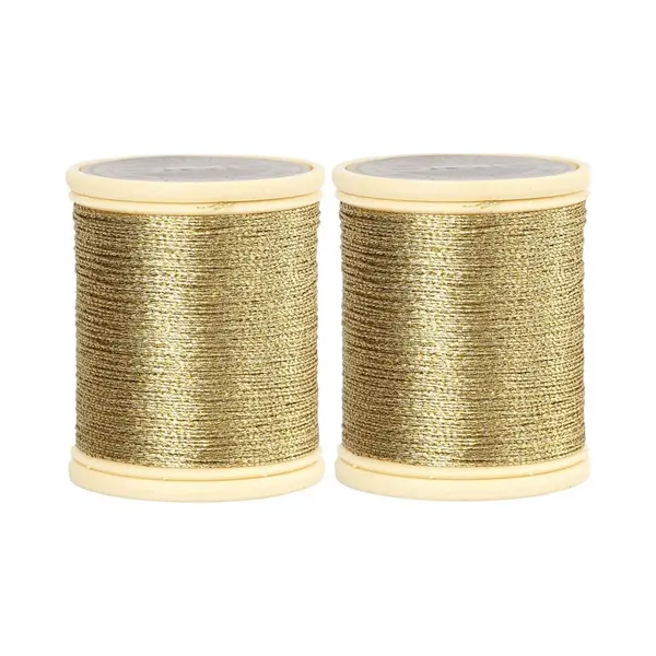 Draad Op Rol - 2x - 40 Meter - Metallic - Hobbydraad - Hobby/knutsel Touw thumbnail