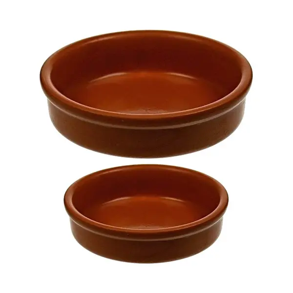 Cosy&Trendy Voordeelset Van 8x Stuks Creme Brulee Of Tapas Bakjes Van Steen 5 Cm En 7 Cm Mix - Vaatwasser Geschikt thumbnail
