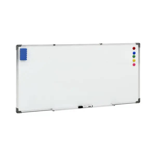 Magnetisches Whiteboard Weiß 110x60 Cm Stahl Vidaxl thumbnail