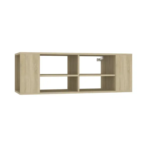 Vidaxl - Tv-wandschrank Sonoma-eiche 102x35x35 Cm Holzwerkstoff thumbnail