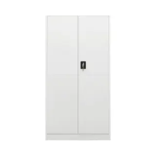 VidaXL Schließfachschrank Weiß 90x40x180 Cm Stahl