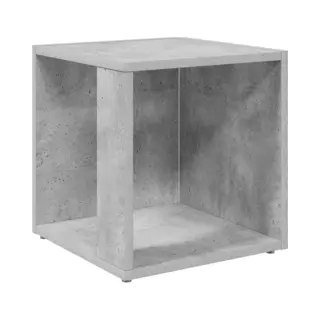 VidaXL Beistelltisch Betongrau 33x33x34, 5 Cm Holzwerkstoff
