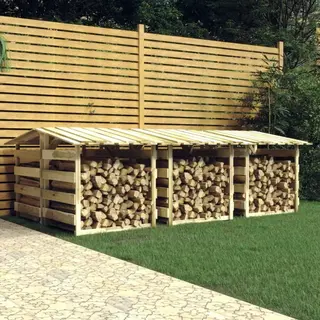 VidaXL - Pergola's - Met - Dak - 2 - St - 100x90x100 - Cm - Geïmpregneerd - Grenenhout