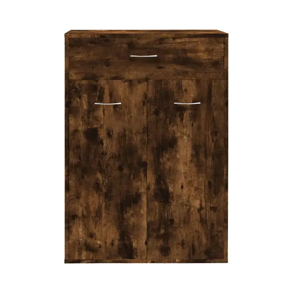 Schuhschrank Räuchereiche 60x35x84 Cm Holzwerkstoff Vidaxl thumbnail