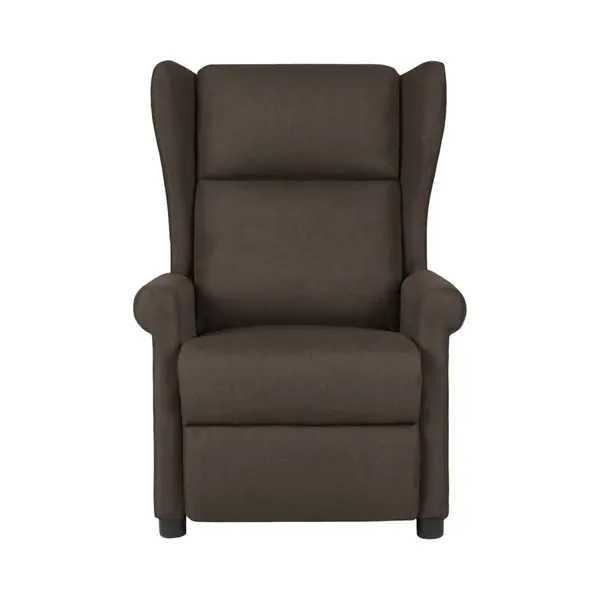 VidaXL Massagesessel Dunkelbraun Stoff thumbnail
