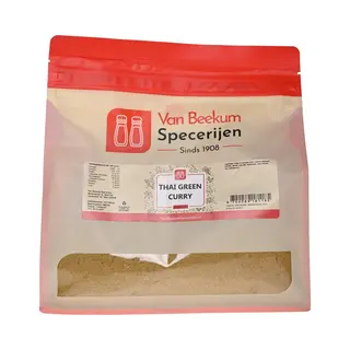 Van Beekum Specerijen - Thai Green Curry Kruiden - 1 Kg (hersluitbare Stazak)