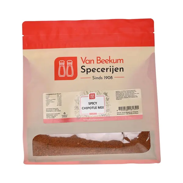 Van Beekum Specerijen - Spicy Chipotle Mix - 1 Kg (hersluitbare Stazak) thumbnail