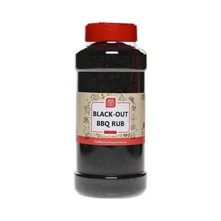 Van Beekum Specerijen - Black-Out Bbq Rub - Strooibus 670 Gram