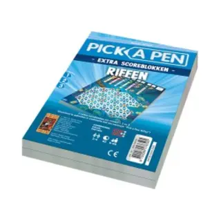 999 Games Pick-a-Pen, Riffen - Scoreblokken