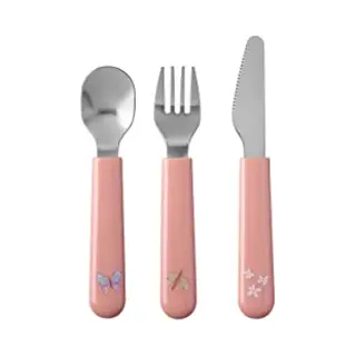 Mepal – Children’s Cutlery 3-piece Set Mio – Children's Flatware – Child-friendly Utensils From 12 Months - Including Knife, Fork & Spoon –