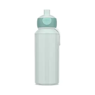 Mepal Drinking Bottle Pop-up Campus, Drinking Bottle, Leak Proof Drink Bottle For School, Bpa-free And Dishwasher Safe, 400 Ml, Cool Mint