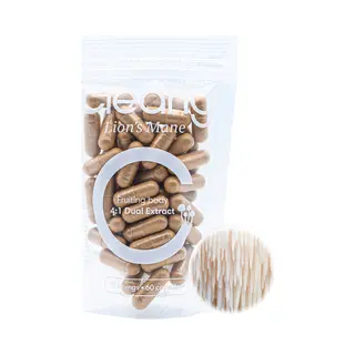 Clearly Lion’s Mane 4, 1 Extract – Biologisch 500 Mg Dubbel Extract – Volledig Vruchtlichaam – Ondersteunt Hersenen, Focus En Zenuwstelsel –
