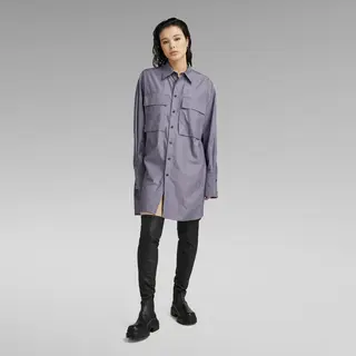 G-Star D23582-C894-800-Xxs Shirt/Top Hemd Langärmlig Baumwolle