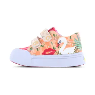 Sneakers | Meisjes | Peach | Canvas | Go Banana's | Maat 26
