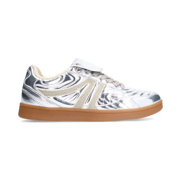 Sacha Zilveren Metallic Sneakers thumbnail