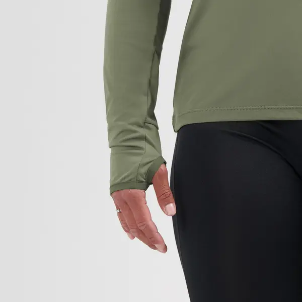 Rogelli Core T-Shirt Manches Longues Running Femme, Vert, Xl thumbnail