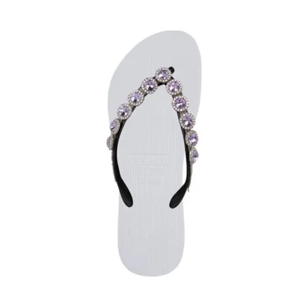 Uzurii Luxury Footwear Zehentrenner Beatrix Lila thumbnail