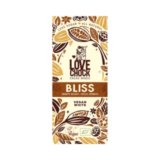 Lovechock chocolade Lovechock Bliss Smooth Delight Vegan White - 70g