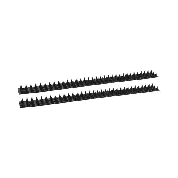 Antiklimstrips Tegen Inbraak / Katten / Vogels - 10 Meter (20x Stuks Van 50 Cm) - Zwart - Vogelpinnen / Kattenpinnen - Hekpunten thumbnail