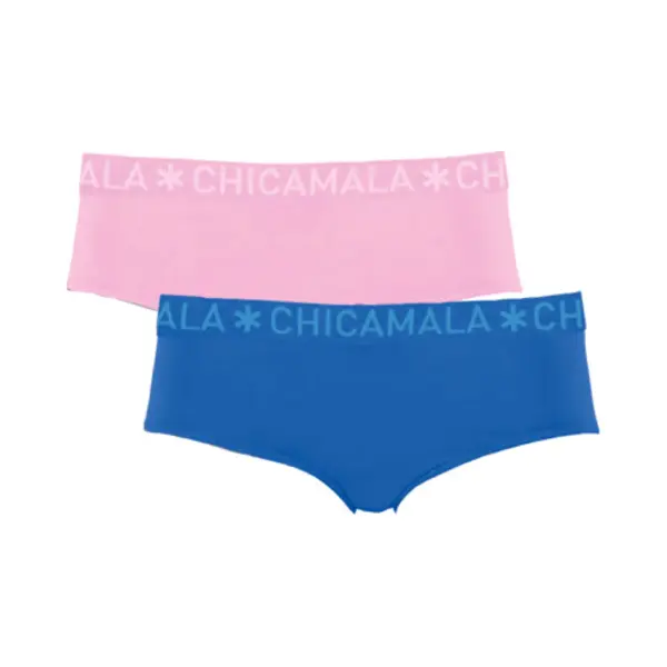 Muchachomalo Chicamala – Meisjes Briefs – 2 Pack – Normale Lengte – Onderbroek Meisjes – Lingerie – Hipster – Ondergoed – Kinderkleding – 95% thumbnail