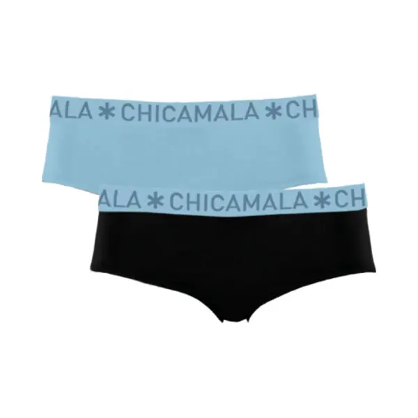Muchachomalo Chicamala – Dames Briefs – 2 Pack - Normale Lengte – Onderbroeken Dames – Lingerie - Hipster – Ondergoed – Kleding - 95% Katoen – thumbnail