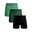 Zwart/Groen