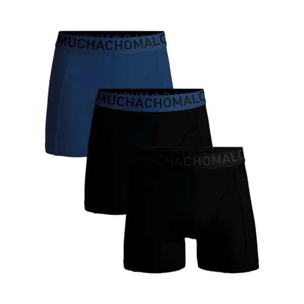 Muchachomalo – Boxershort Heren – Normale Lengte – Onderbroeken Heren – Boxershort – Microfiber – 3 Pack – Maat 3XL thumbnail