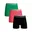 Zwart/Roze/Groen