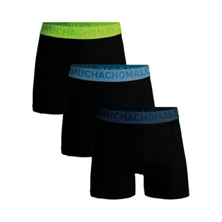 Muchachomalo – Boxershort Heren – Normale Lengte – Onderbroeken Heren – Boxershort – Microfiber – 3 Pack – Maat L