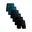 Zwart/blauw