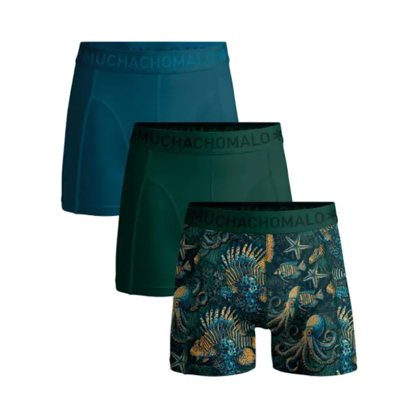 Muchachomalo – Boxershorts Boys – 3 Pack – Jongens Ondergoed – 95% Katoen – Maat 158/164 thumbnail