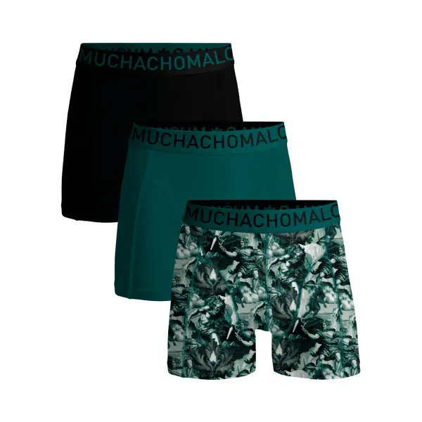 Muchachomalo – 3 Pack – Maat 146/152 – Boxershort Jongens – Normale Lengte – Onderbroeken Jongens – Boxershort – Ondergoed – 95% thumbnail