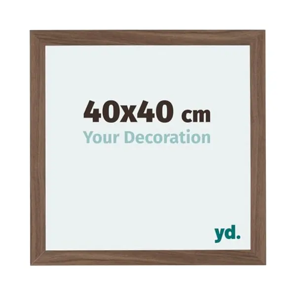 Your Decoration Fotokader 40x40 Cm - Walnoot Donker - Mdf - Mura thumbnail