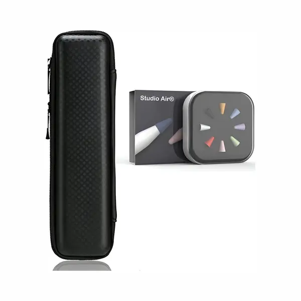 Studio Air® Luxe Pencil Case Geschikt Voor Apple Pencil 1 En 2 - Etui Met 8 Pencil Tip Cases thumbnail