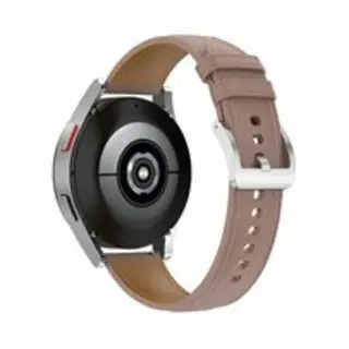By Qubix - Smartwatch Bandje 22mm - Geschikt Voor Garmin Forerunner 970 - 570 (47mm) - 255 - Luxe Leren Bandje - Oudroze - Leather - Geschikt Voor