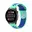 Mintgroen, blauw