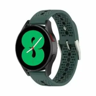By Qubix - Smartwatch Bandje 22mm - Geschikt Voor Garmin Venu 2 / Garmin Venu 3 - Dot Pattern Bandje - Groen - Geschikt Voor Garmin Bandje