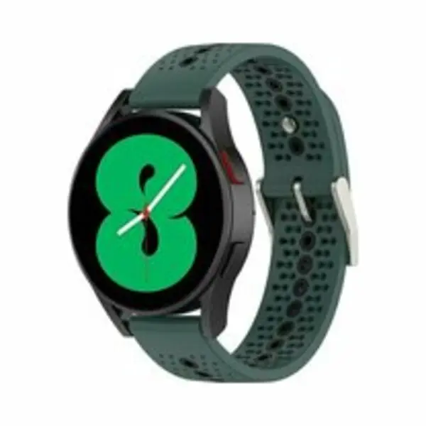 By Qubix - Smartwatch Bandje 22mm - Geschikt Voor Garmin Venu 2 / Garmin Venu 3 - Dot Pattern Bandje - Groen - Geschikt Voor Garmin Bandje thumbnail