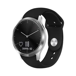 By Qubix - Smartwatch Bandje 18mm - Geschikt Voor Garmin Venu 3s - Vivoactive 4s - Venu 2s - Vivomove 3s - Forerunner 255s - Sportbandje - Maat,