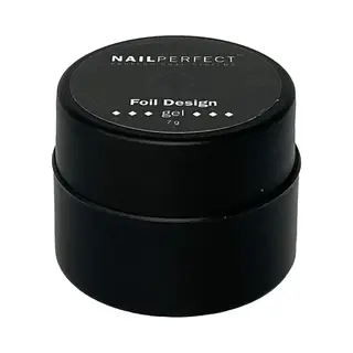 Nail Perfect - Folie Design Gel – Zwart – 7 G